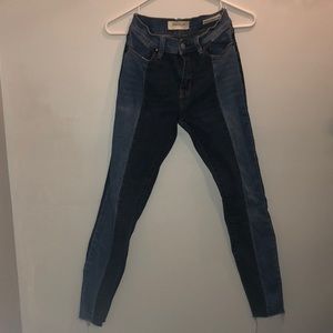 Two-Tone Pacsun High-Rise Jegging